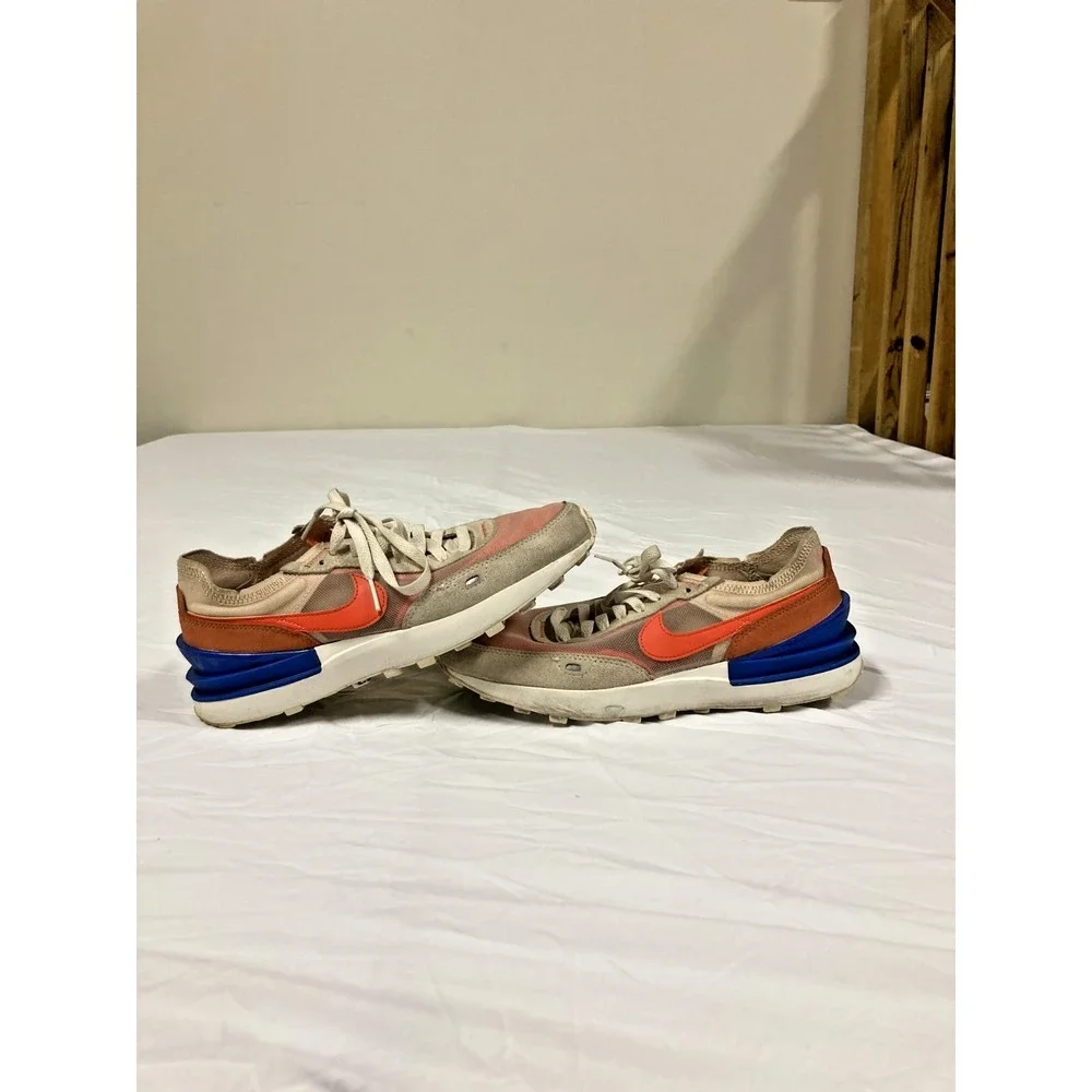 Nike Waffle One Running Shoes Women's Lace-Up Low Top Athletic Sneakers - 8.5